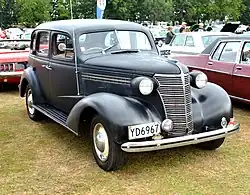 1938 Chevrolet Deluxe (New Zealand)