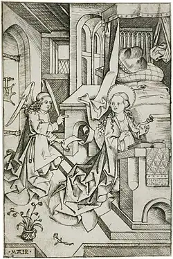 Annunciation, see text