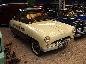 1953 Antem sedan based on a Citroën 2CV, designed by Philippe Charbonneaux
