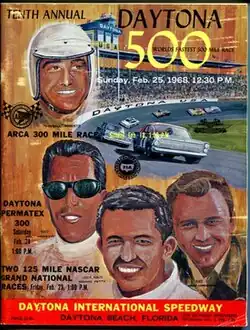 1968 Daytona 500 program cover