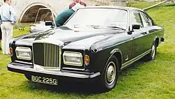 Pininfarina's one-off 1968 T1 Coupe Speciale. This model bears many similarities to the later Rolls-Royce Camargue, also designed by Paolo Martin at Pininfarina