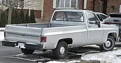 1984 Chevrolet C10 Custom Deluxe, rear view