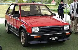 1984 Daihatsu Charade De Tomaso Turbo