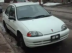 1995–2001 Pontiac Firefly sedan.