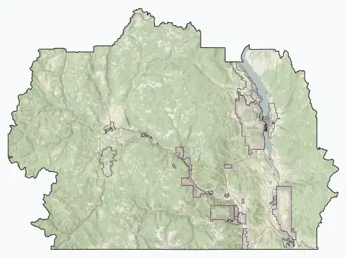 1988 Winter Olympics torch relay is located in Regional District of Okanagan-Similkameen
