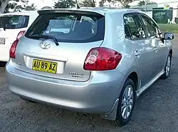 Corolla Levin ZR (ZRE152, Australia)