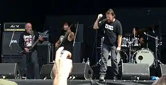 Agent Steel performing at Bang Your Head 2008