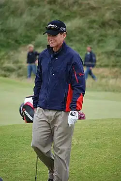 Tom Watson, Eight-time Men's major golf champion. World's top-ranked player from 1978 to 1982