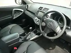 Interior of RAV4 ZR6 (GSA33, Australia)