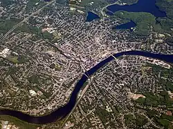 Aerial view of Haverhill, 2008