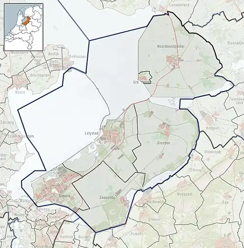 Creil is located in Flevoland