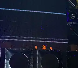 AniMe performing at the Syndicate Festival, Germany, 2010