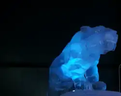 2014 Hong Kong Harbin Winter Festival Saber-toothed Cat