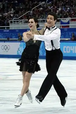 Tessa Virtue and Scott Moir at the 2014 Winter Olympics