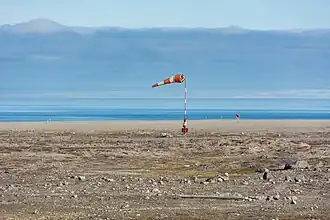 Windsock at Gjoa Haven Airport