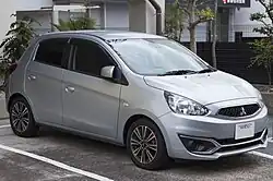 Mirage M (Japan; first facelift)