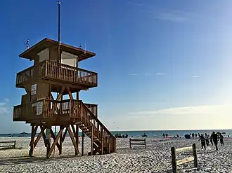 Late afternoon at Coquina Beach
