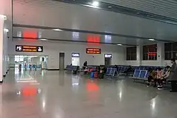 The reserved Waiting Room 1C in lower-east hall