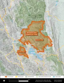 Mendocino Complex Fire
