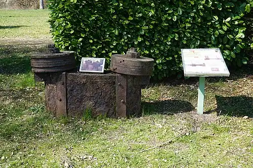 Informational panels.