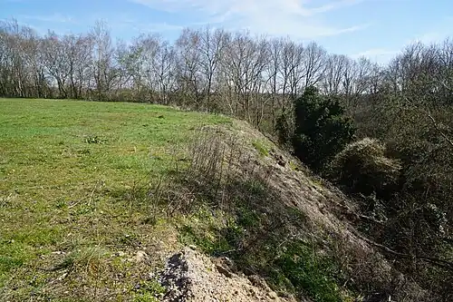 End of the spoil heap.