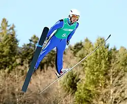 Niklas Malacinski at Nordic Mixed Team