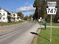 Church Street (PA 747) in Three Springs