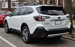 Rear view (US, pre-facelift)