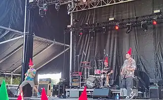 Gnome performing live in 2023