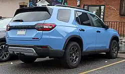 2023 Honda Pilot TrailSport (rear view)