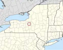 Location within the state of New York