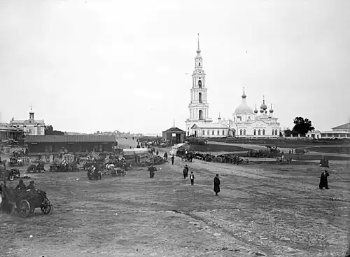 St. Nicholas Cathedral with bell tower in 1903
