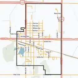 Town boundaries