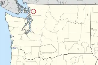 Location of the Upper Skagit Indian Tribe