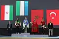 Women +73 kg Medal Ceremony