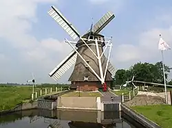 Wind mill in Sebaldeburen