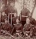 Company of 59th Stormont and Glengarry Highlanders, c. 1890