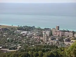 Apartment buildings of New Gagra