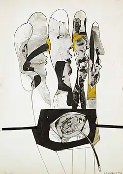 Collage (1971), 88 x 62 cm
