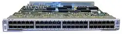 8648GTR Gigabit Ethernet Module (48 Ethernet ports)