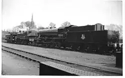 90323 fresh out of Swindon Works (1954)
