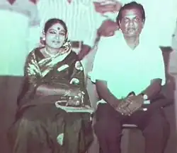 Rajah and his wife Jikki