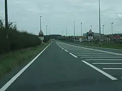 Passing Humberside Airport