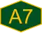 A7 highway logo