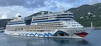 AIDAluna in Road Town