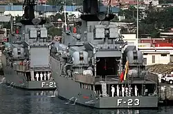 ARV General Urdaneta and ARV General Salóm on 1 June 1984.