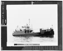 Starboard view of White Pine