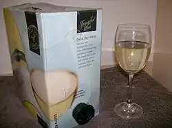 Bag in box; box wine