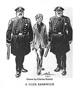 'A Club Sandwich', published in The Century Magazine, June 1910.