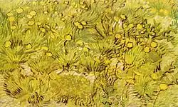 A Field of Yellow Flowers 1889 Kuntzmuseum, Winterthur, Switzerland (F584)